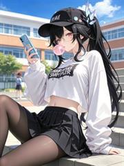 黑絲校花纖腰玉腿，戀愛還超甜